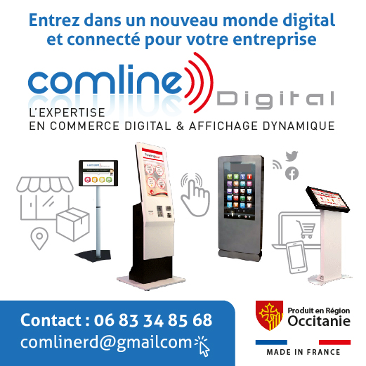 comline.mydigitalcorner, solutions tactiles & d'affichage dynamique